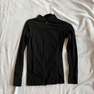 Balance Athletica black zip jacket